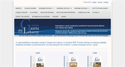 Desktop Screenshot of gazeta-dla-lekarzy.com